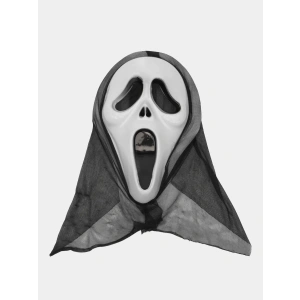 Kapşonlu Çığlık Maskesi Scream Maskesi 33x21 cm