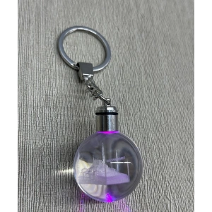 Ledli Sultanahmet Tasarımı Kristal Anahtarlık Alk3804