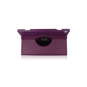 Lenovo M10 X505f Kılıf 360 Tablet Deri Kılıf - Mürdüm