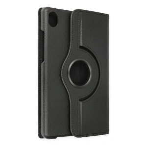 Lenovo Tab M8 Kılıf 360 Tablet Deri Kılıf - Siyah