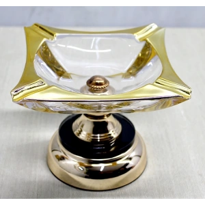 Metal Ayaklı Cam Küllük Alk4879