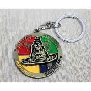 Metal Dönen Harry Potter Seçmen Şapka Anahtarlık