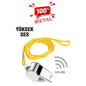 Metal Düdük - 110 Desibel (5580)