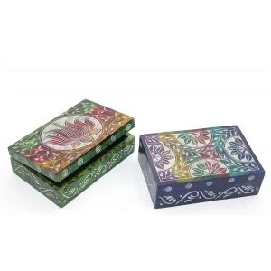 Obsidian Taşı Kutu Model 2