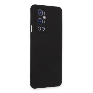 One Plus 9 Pro Kılıf Nano İçi Kadife Silikon - Siyah