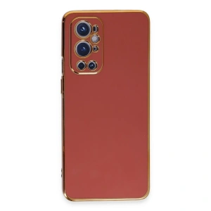 One Plus 9 Pro Kılıf Volet Silikon - Kırmızı