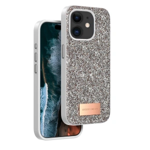Onegif Apple İphone 11 Bright Simli Kapak - Gold