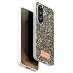 Onegif Samsung Galaxy A17 5g Bright Simli Kapak - Gold