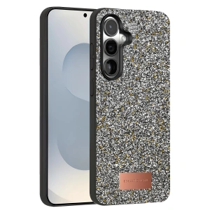 Onegif Samsung Galaxy S25 Plus Bright Simli Kapak - Gold