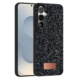 Onegif Samsung Galaxy S25 Plus Bright Simli Kapak - Siyah