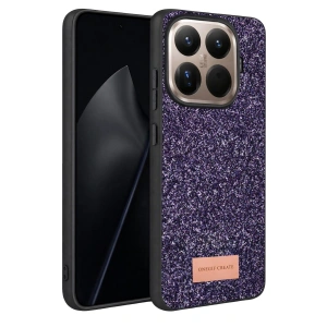 Onegif Xiaomi Mi 15t Pro Bright Simli Kapak - Derin Mor