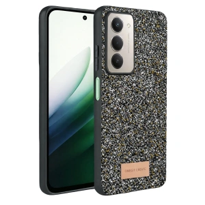 Onegif Xiaomi Redmi 15 4g Bright Simli Kapak - Gold