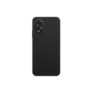 Oppo A38 Kılıf First Silikon - Siyah