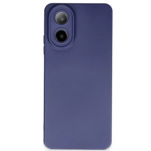 Oppo A38 Kılıf Nano İçi Kadife Silikon - Lacivert