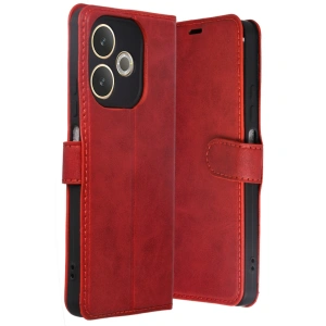 Oppo A5 Pro 4g Trend S Plus Kapaklı Kılıf - Kırmızı