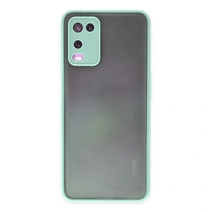 Oppo A54 4g Kılıf Montreal Silikon Kapak - Turkuaz