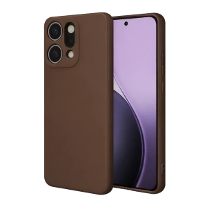 Oppo Reno 14 First Silikon - Kahverengi