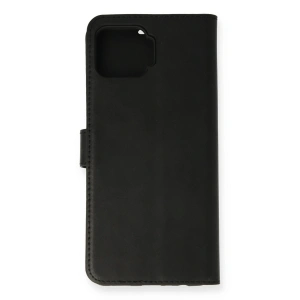 Oppo Reno 4 Lite Kılıf Trend S Plus Kapaklı Kılıf - Siyah