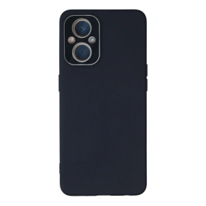Oppo Reno 7 Lite Kılıf Lansman Glass Kapak - Lacivert