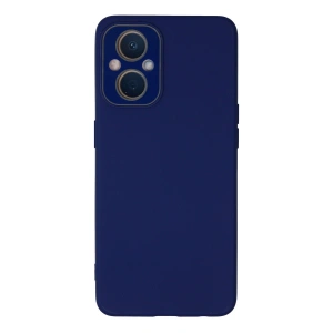 Oppo Reno 7 Lite Kılıf Lansman Glass Kapak - Sky Blue