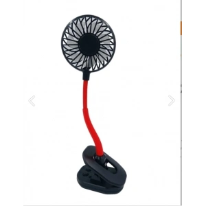 Portatif Işıklı Mini Klipsli Fan