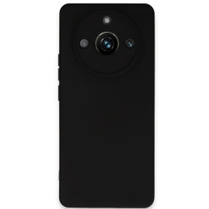 Realme 11 Pro Kılıf Nano İçi Kadife Silikon - Siyah