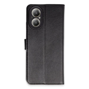 Realme 12 Lite Kılıf Trend S Plus Kapaklı Kılıf - Siyah