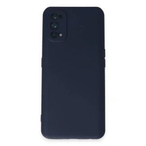 Realme 7 Pro Kılıf Nano İçi Kadife Silikon - Lacivert