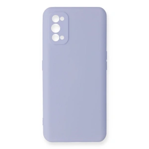 Realme 7 Pro Kılıf Nano İçi Kadife Silikon - Lila