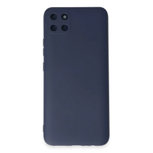 Realme C11 Kılıf Nano İçi Kadife Silikon - Lacivert