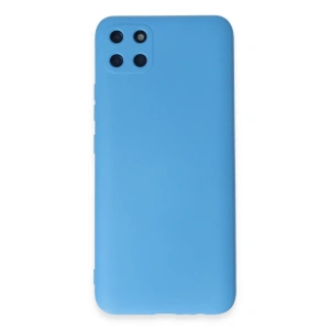 Realme C11 Kılıf Nano İçi Kadife Silikon - Mavi