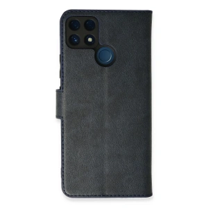 Realme C25 Kılıf Trend S Plus Kapaklı Kılıf - Lacivert