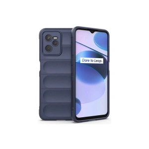 Realme C35 Kılıf Optimum Silikon - Lacivert