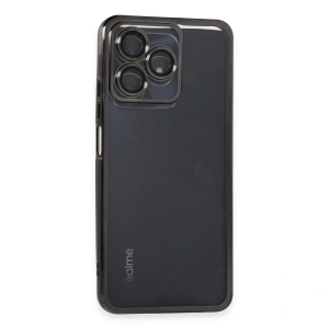 Realme C53 Kılıf Razer Lensli Silikon - Siyah