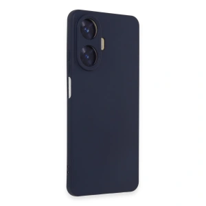 Realme C55 Kılıf Nano İçi Kadife Silikon - Mor