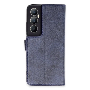 Realme C65 Kılıf Trend S Plus Kapaklı Kılıf - Lacivert