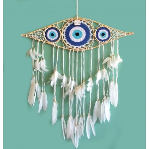 Rüya Kapanı Düş Kapanı Dream Catcher Göz Tasarımı Roshıta-36