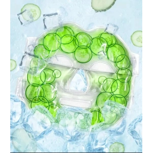 Salatalık Desenli Termojel – Soğuk Sıcak Kullanım, Rahatlatıcı Jel Ped