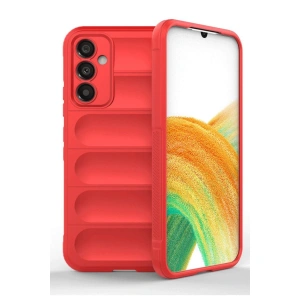 Samsung A36 Kılıf Optimum Silikon - Kırmızı