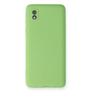 Samsung Galaxy A01 Core Kılıf First Silikon - Yeşil