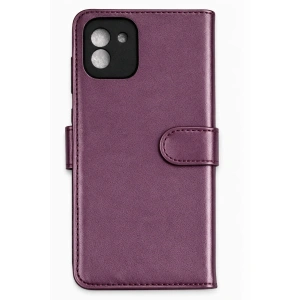 Samsung Galaxy A03 Core Kılıf Trend S Plus Kapaklı Kılıf - Mor