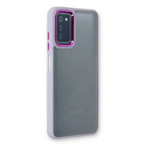 Samsung Galaxy A03s Kılıf Dora Kapak - Lila