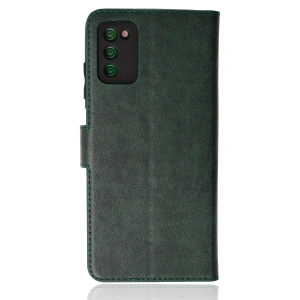 Samsung Galaxy A03s Kılıf Trend S Plus Kapaklı Kılıf - Yeşil