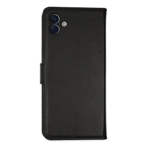 Samsung Galaxy A04 Kılıf Trend S Plus Kapaklı Kılıf - Siyah