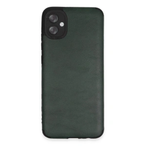 Samsung Galaxy A04e Kılıf Loop Deri Silikon - Yeşil