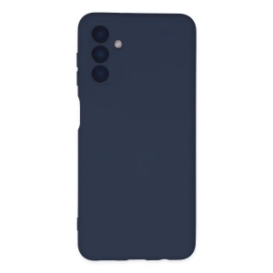 Samsung Galaxy A04s Kılıf Nano İçi Kadife Silikon - Lacivert