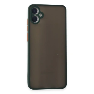 Samsung Galaxy A05 Kılıf Montreal Silikon Kapak - Yeşil