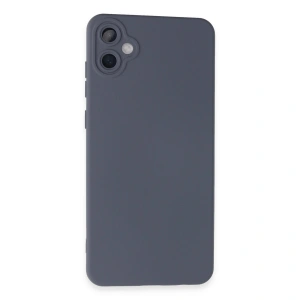 Samsung Galaxy A05 Kılıf Nano İçi Kadife Silikon - Gri