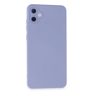 Samsung Galaxy A05 Kılıf Nano İçi Kadife Silikon - Lila