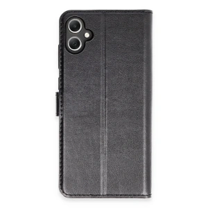 Samsung Galaxy A05 Kılıf Trend S Plus Kapaklı Kılıf - Siyah